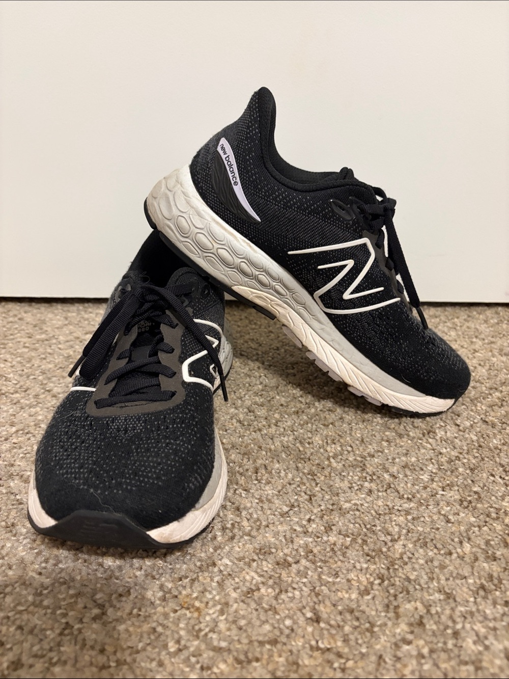 New Balance Fresh Foam 880v12 black, gray 7.5 wide